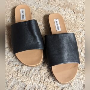Steve Madden Leather Slides